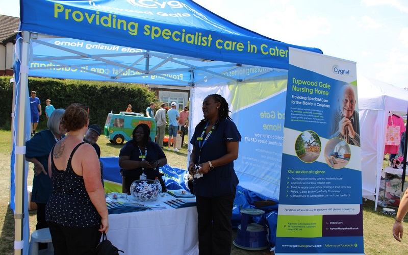 The Tupwood team at Caterham Carnival